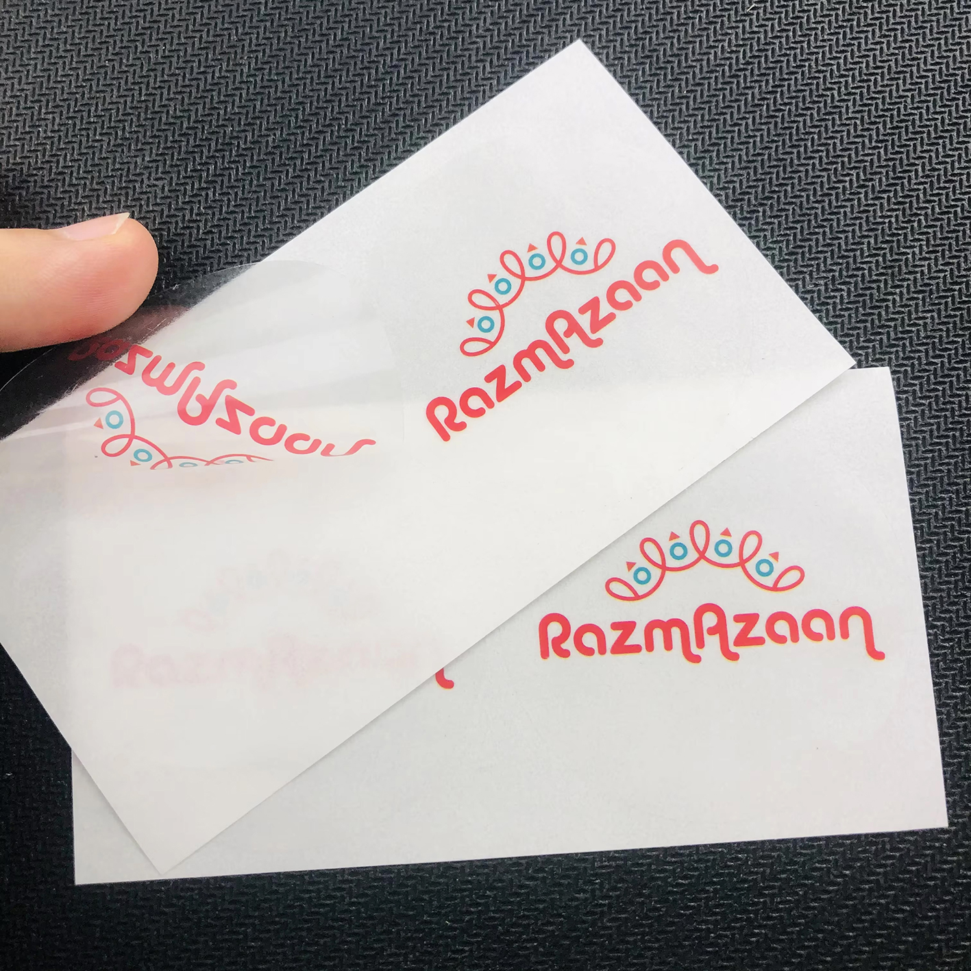 Transparent Adhesive Sticker-2