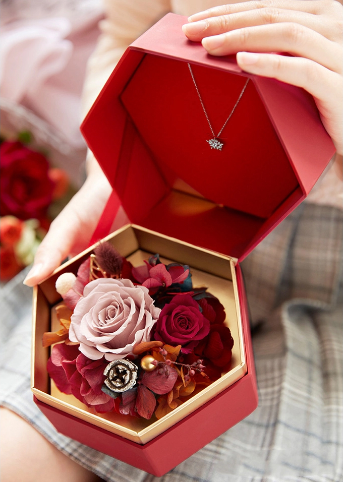 Hexagonal jewelry box-1