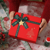 Custom Christmas Hardcover Gift Box – Premium Festive Branded Packaging for Holiday Gifting