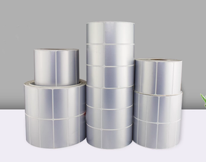 Customizable PET Matt Silver Label Paper - Waterproof, Oil-Resistant & Tear-Resistant 