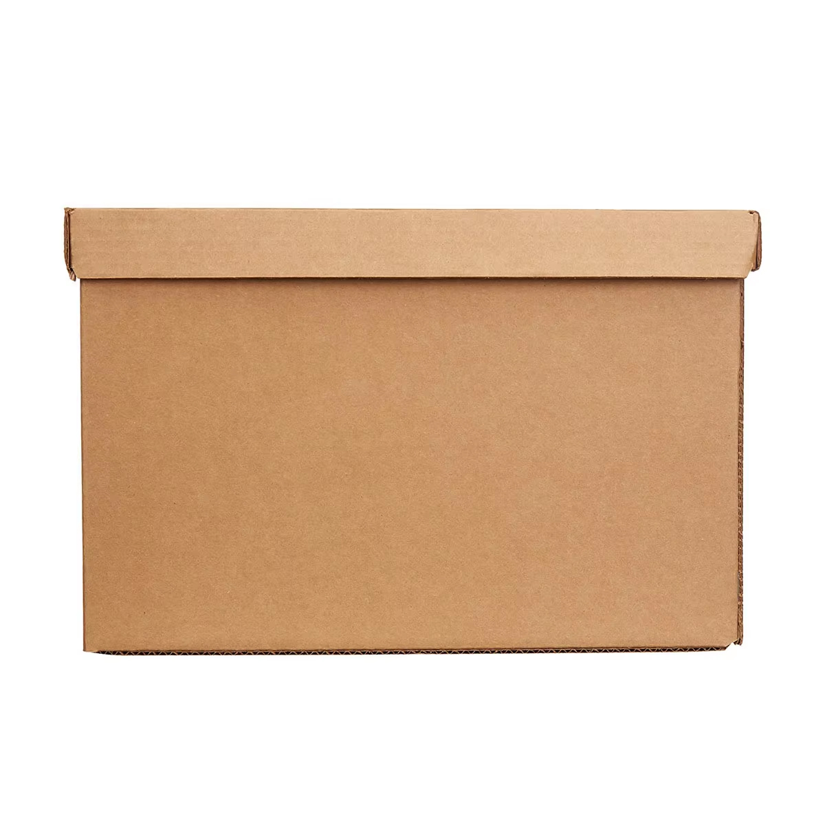 Corrugated carton with lid-2
