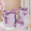 Classic Square Wedding Favor Boxes - Customizable with Logo/Date | Luxury/Minimalist Options for Weddings & Events