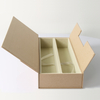 Custom FSC Double-Door Rigid Gift Box Foil Stamping Luxury Packaging