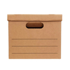 Custom Logo Kraft Paper Rigid Box with Lid