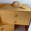 Luxury 4-Drawer Rigid Gift Box with Leather Clasp & Custom Printing