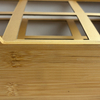 Custom Luxury Specialty Paper Rigid Gift Box with Bamboo Structure & Metal Emblem