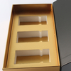 Custom FSC Flip Top Gift Box Magnetic Closure & Gold Foil Stamping Luxury Rigid Packaging with Foam Insert