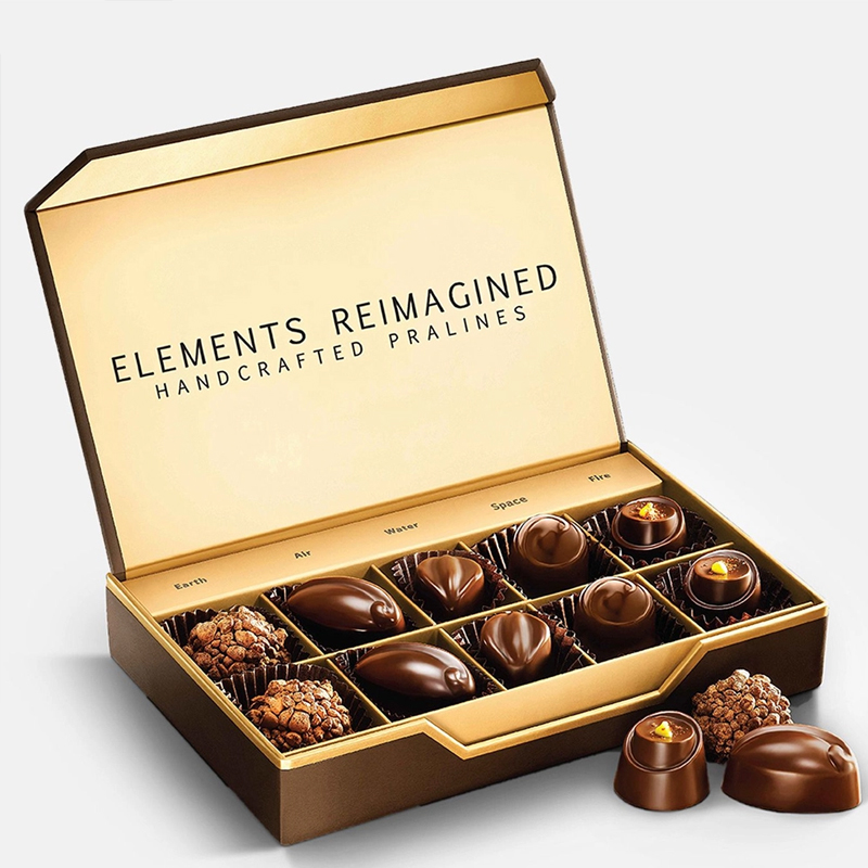 Luxury Custom Logo Candy Gift Box with Magnetic Closure