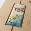 Custom FSC Double-Door Rigid Gift Box Foil Stamping Luxury Packaging