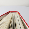 Loose Back Cloth Spine Hardcover with Patterned Endpapers