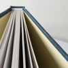 Fabric-Texture Hardcover with Irregular Die-Cut & Foil Stamping