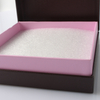 Custom FSC Square Chocolate Gift Box Embossed Wood Grain Paper & Spot UV Premium Confectionery Packaging