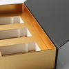 Custom FSC Flip Top Gift Box Magnetic Closure & Gold Foil Stamping Luxury Rigid Packaging with Foam Insert