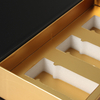 Custom FSC Flip Top Gift Box Magnetic Closure & Gold Foil Stamping Luxury Rigid Packaging with Foam Insert