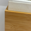 Custom Luxury Specialty Paper Rigid Gift Box with Bamboo Structure & Metal Emblem