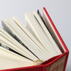 Loose Back Cloth Spine Hardcover with Patterned Endpapers